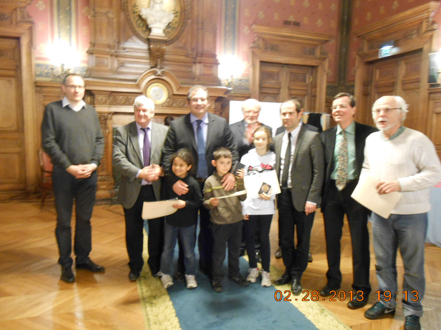 Remise des médailles OMS 14